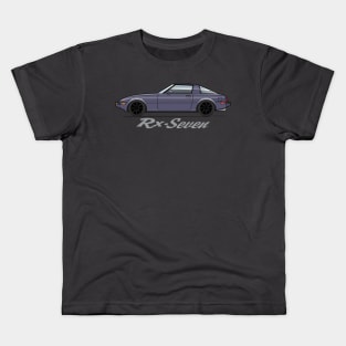 RX7 Dk Blue Kids T-Shirt